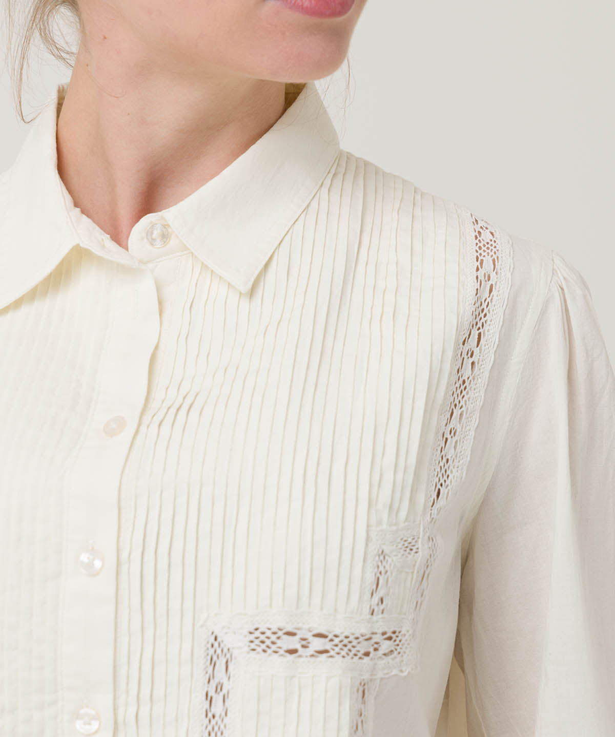 Blusa Algodón Orgánico Mujer Serpent Blanco Rockford