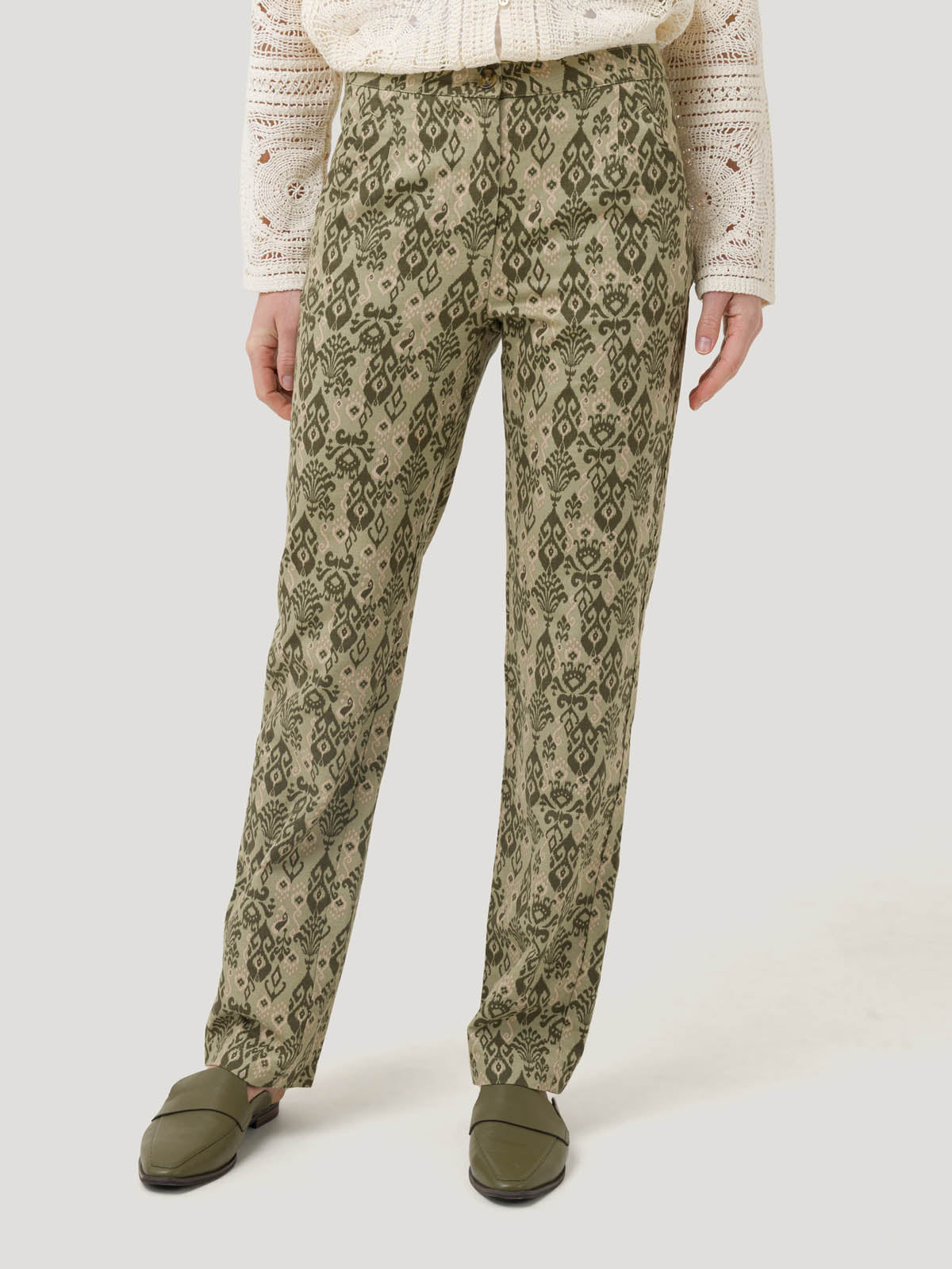 Pantalón Algodón Orgánico Mujer Caspio Multicolor Rockford