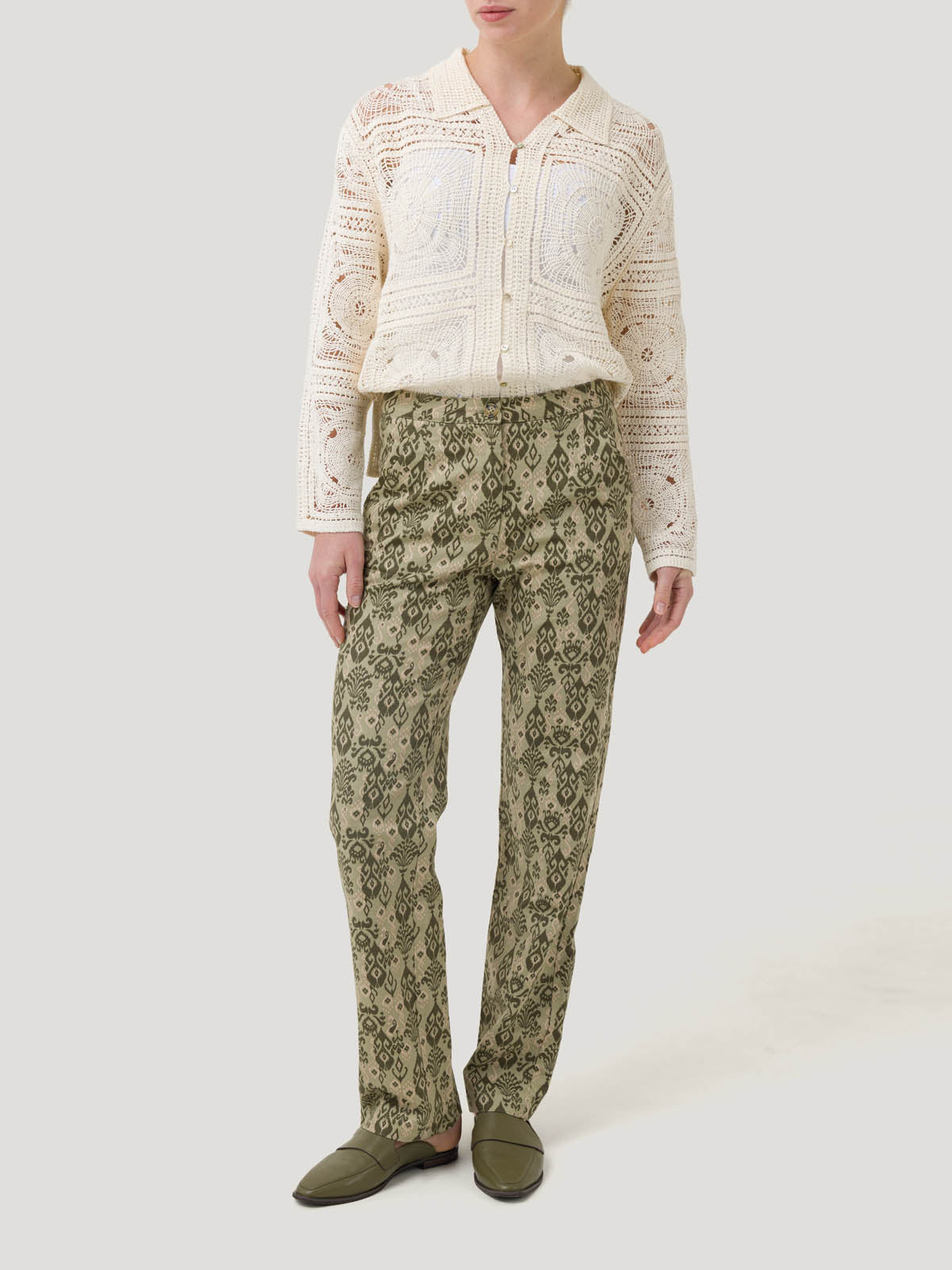 Pantalón Algodón Orgánico Mujer Caspio Multicolor Rockford