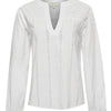 Blusa Algodón Orgánico Mujer Lunko Blanco Rockford