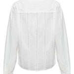 Blusa Algodón Orgánico Mujer Lunko Blanco Rockford