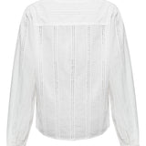 Blusa Algodón Orgánico Mujer Lunko Blanco Rockford
