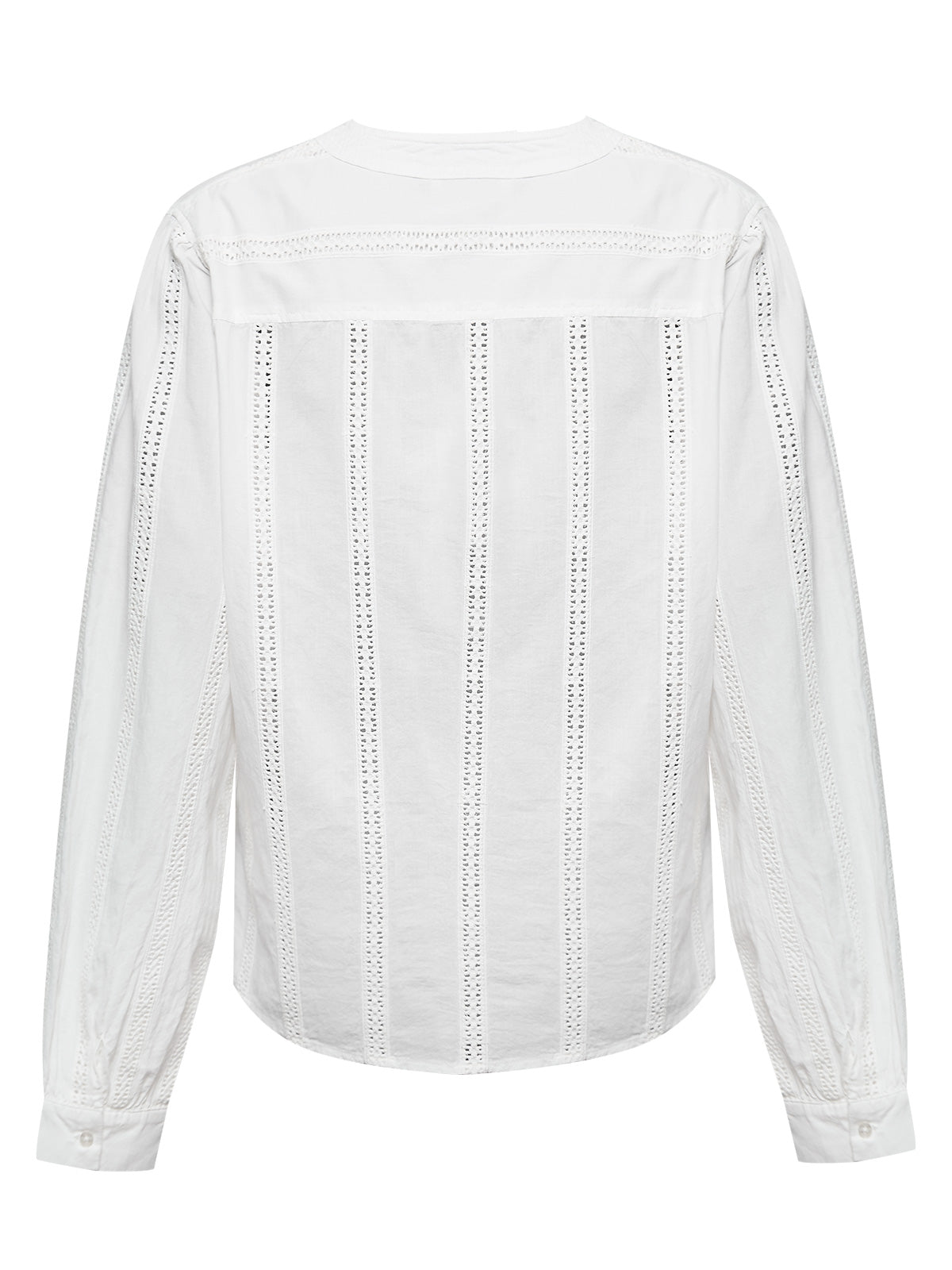 Blusa Algodón Orgánico Mujer Lunko Blanco Rockford
