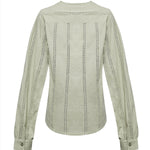 Blusa Algodón Orgánico Mujer Lunko Verde Rockford