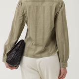 Blusa Algodón Orgánico Mujer Lunko Verde Rockford