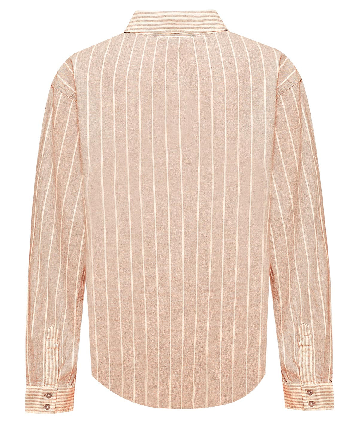 Blusa Lino Orgánico Mujer Lines Rosado Rockford