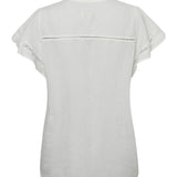 Blusa Lino Orgánico Mujer Sulta Blanco Rockford