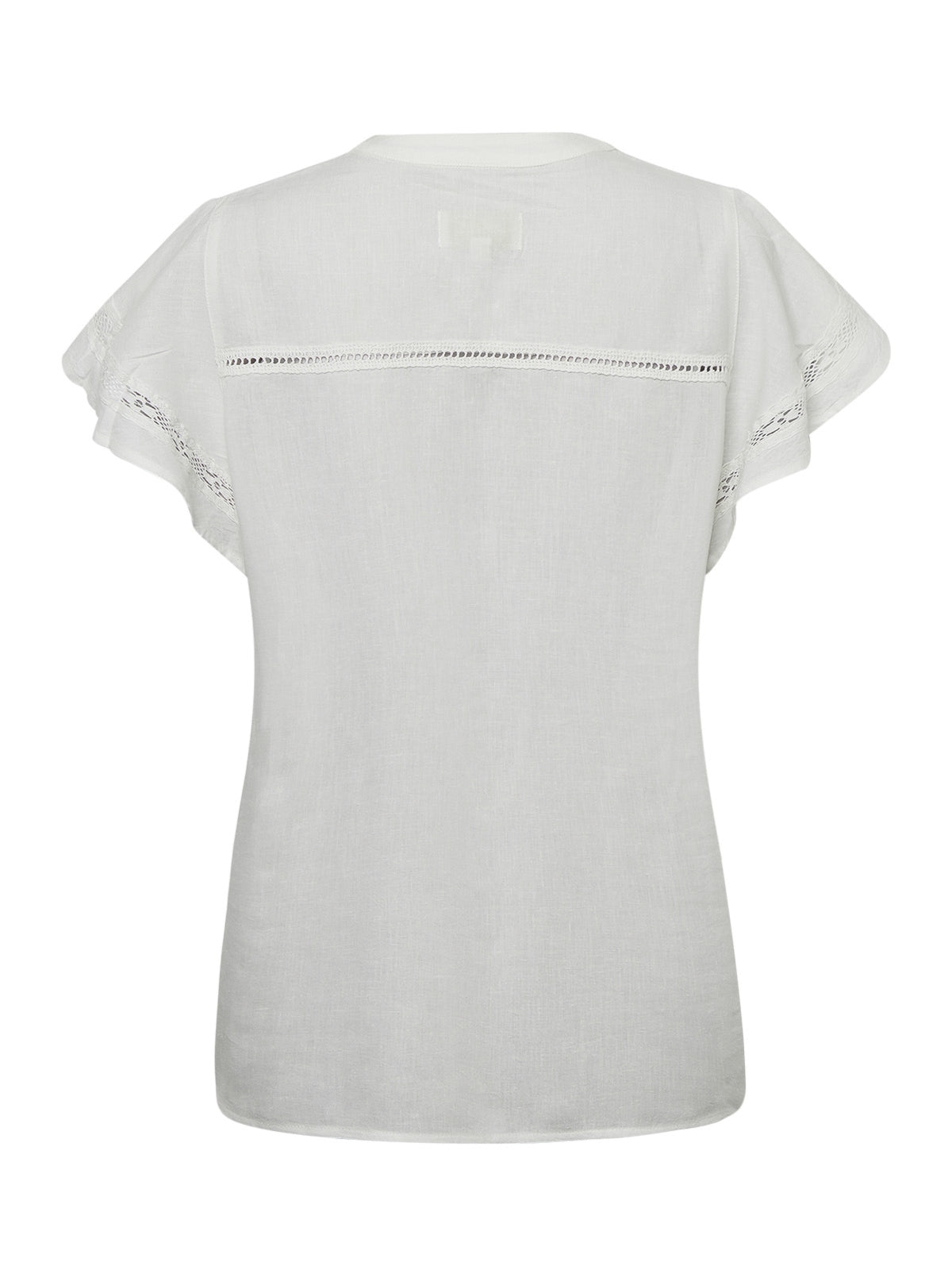 Blusa Lino Orgánico Mujer Sulta Blanco Rockford