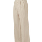 Pantalón Lino Orgánico Mujer Ava Beige Rockford