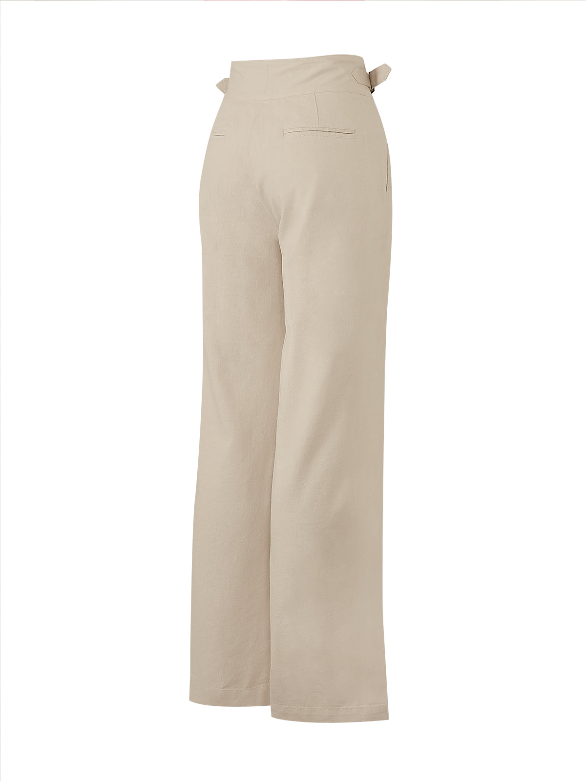 Pantalón Lino Orgánico Mujer Ava Beige Rockford