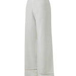 Pantalón Lino Orgánico Mujer Mekong Blanco Rockford