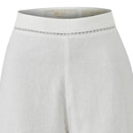 Pantalón Lino Orgánico Mujer Mekong Blanco Rockford