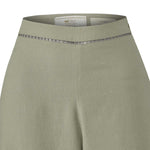 Pantalón Lino Orgánico Mujer Mekong Verde Rockford