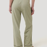 Pantalón Lino Orgánico Mujer Mekong Verde Rockford
