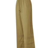 Pantalón Lino Orgánico Mujer Fuji Verde Rockford