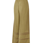 Pantalón Lino Orgánico Mujer Fuji Verde Rockford