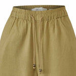 Pantalón Lino Orgánico Mujer Fuji Verde Rockford