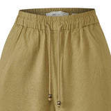 Pantalón Lino Orgánico Mujer Fuji Verde Rockford