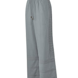 Pantalón Lino Orgánico Mujer Fuji Gris Rockford