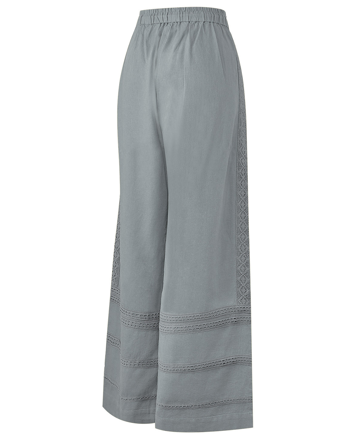 Pantalón Lino Orgánico Mujer Fuji Gris Rockford