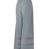 Pantalón Lino Orgánico Mujer Fuji Gris Rockford