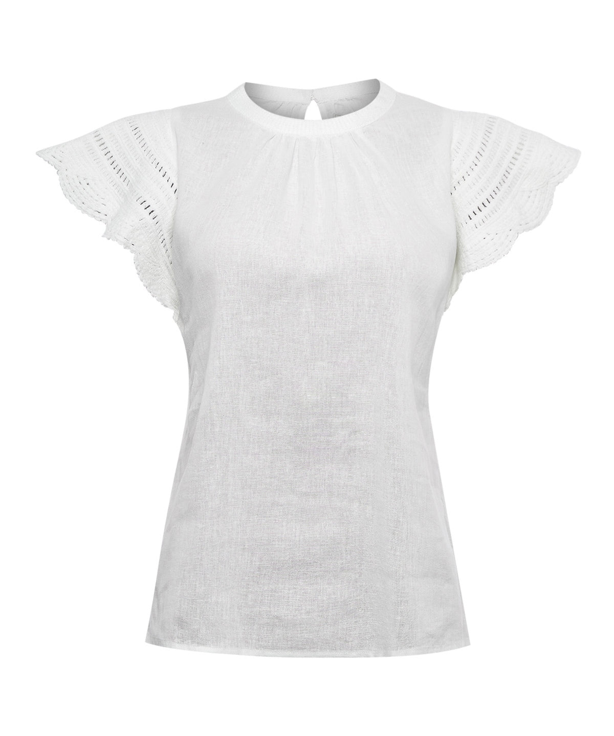 Blusa Algodón Orgánico Mujer Filka Blanco Rockford