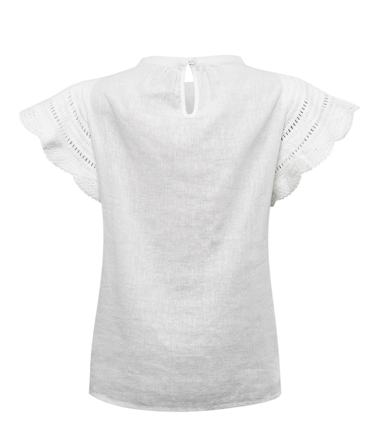 Blusa Algodón Orgánico Mujer Filka Blanco Rockford