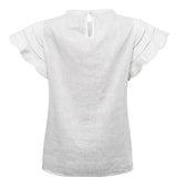 Blusa Algodón Orgánico Mujer Filka Blanco Rockford