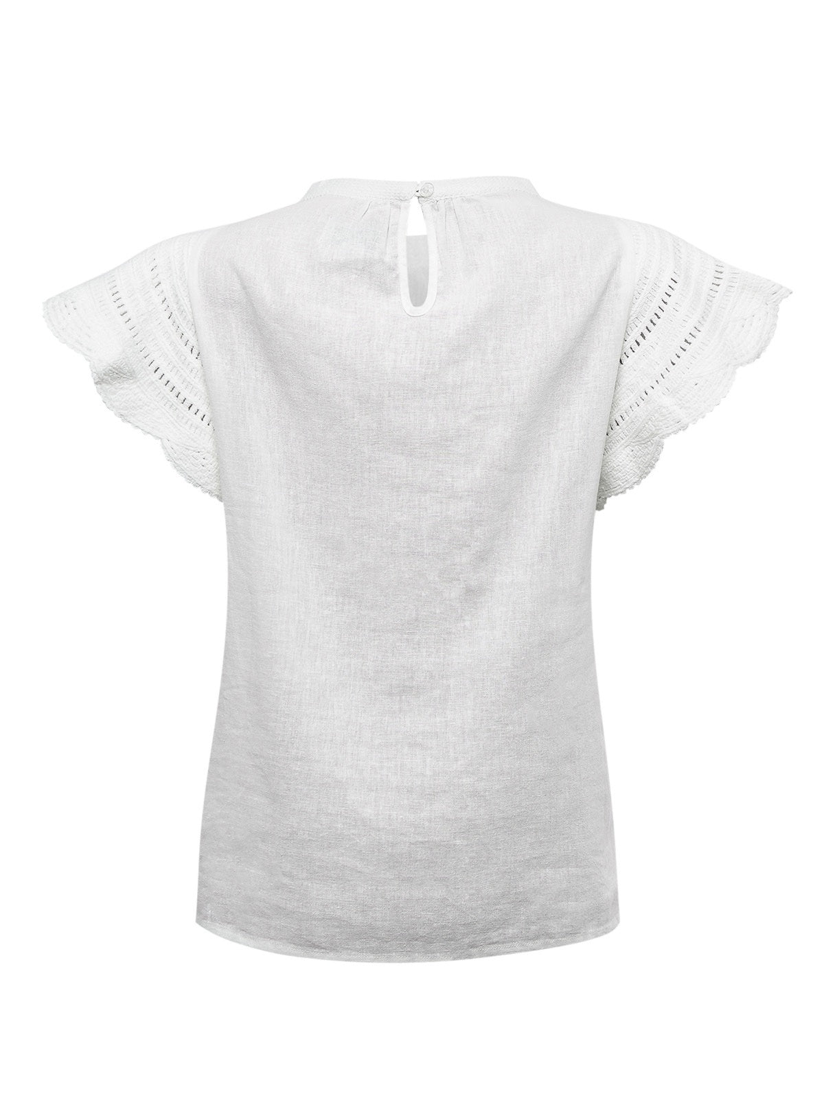 Blusa Algodón Orgánico Mujer Filka Blanco Rockford