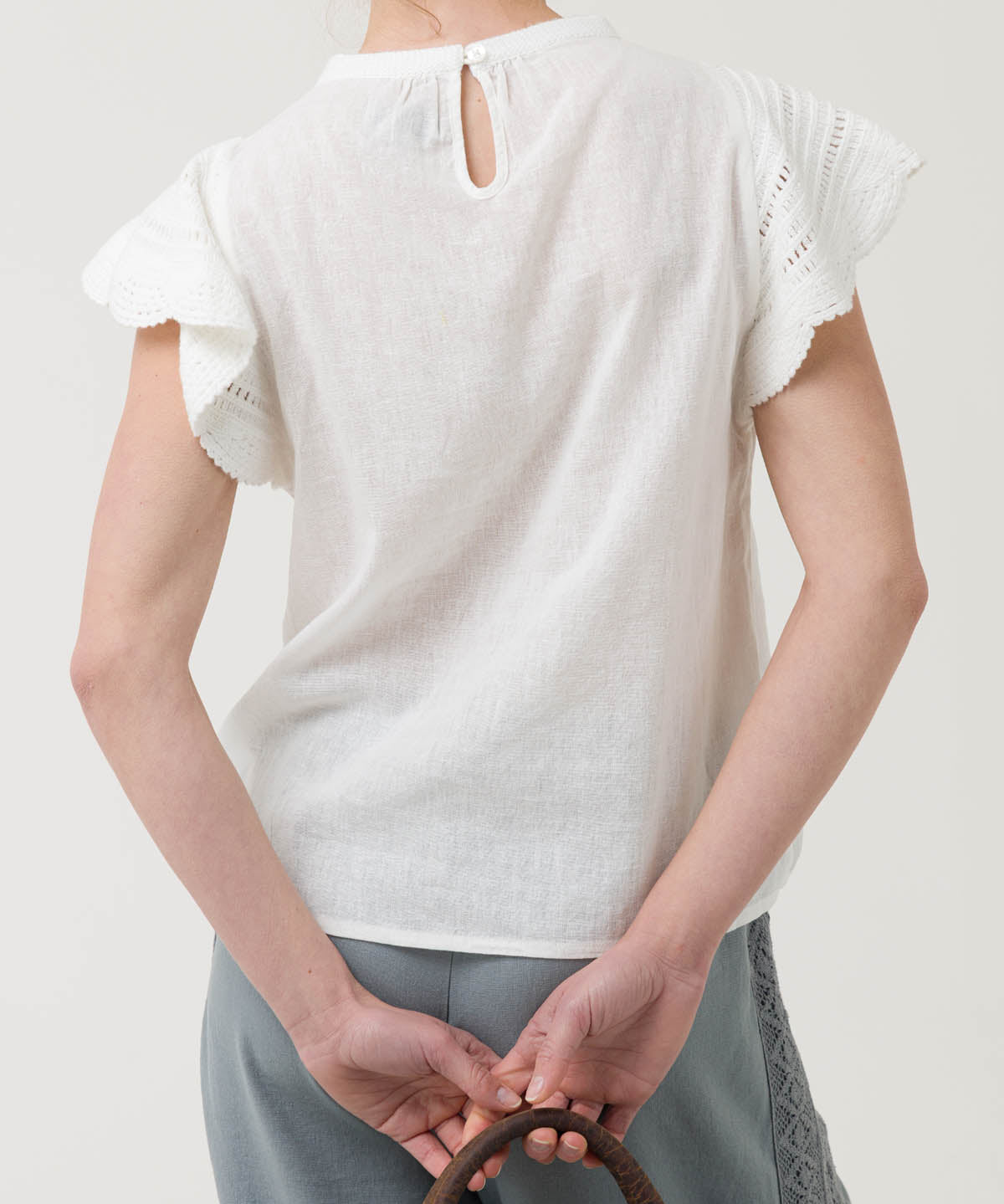 Blusa Algodón Orgánico Mujer Filka Blanco Rockford