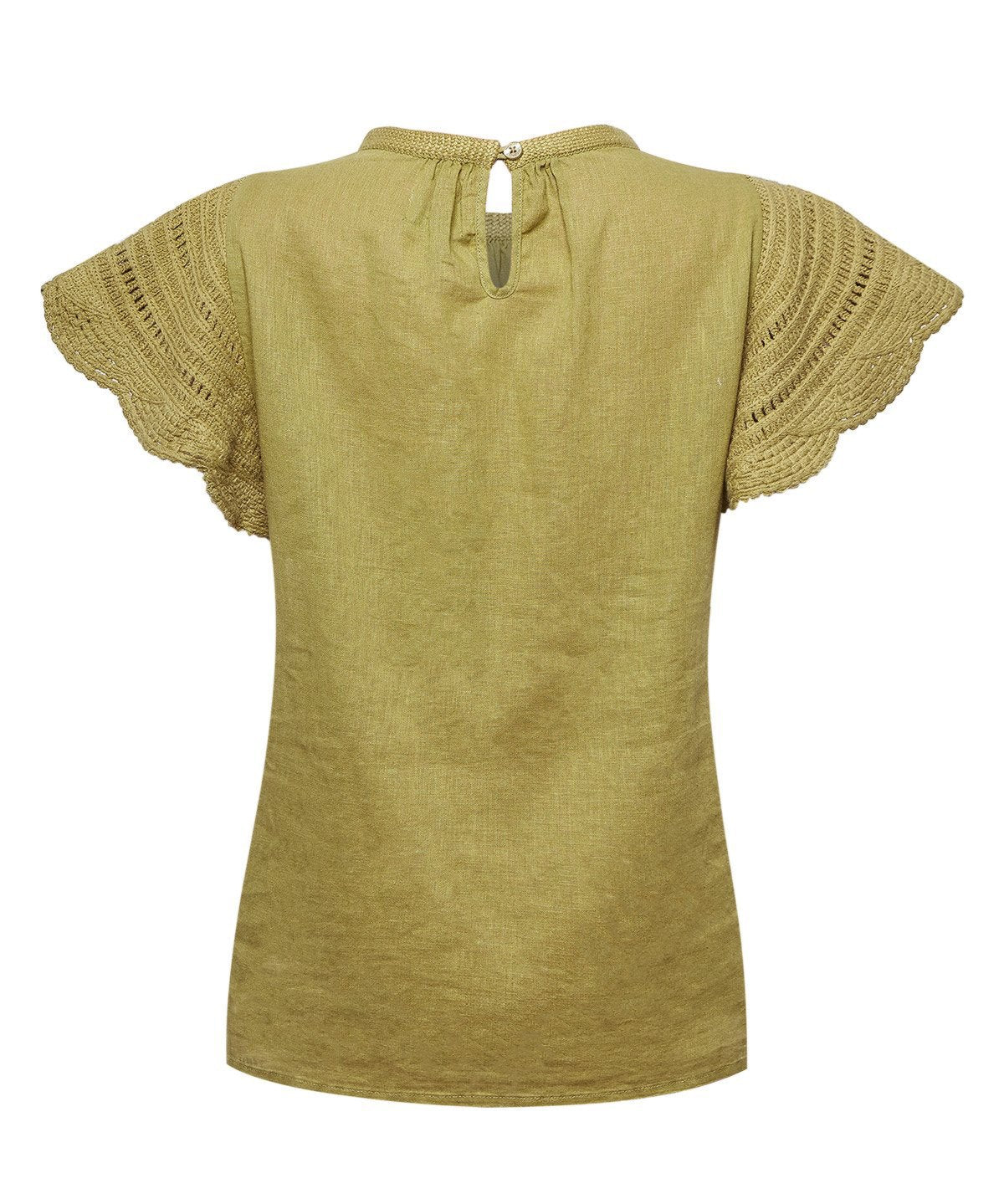 Blusa Algodón Orgánico Mujer Filka Verde Rockford