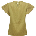 Blusa Algodón Orgánico Mujer Filka Verde Rockford