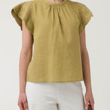 Blusa Algodón Orgánico Mujer Filka Verde Rockford