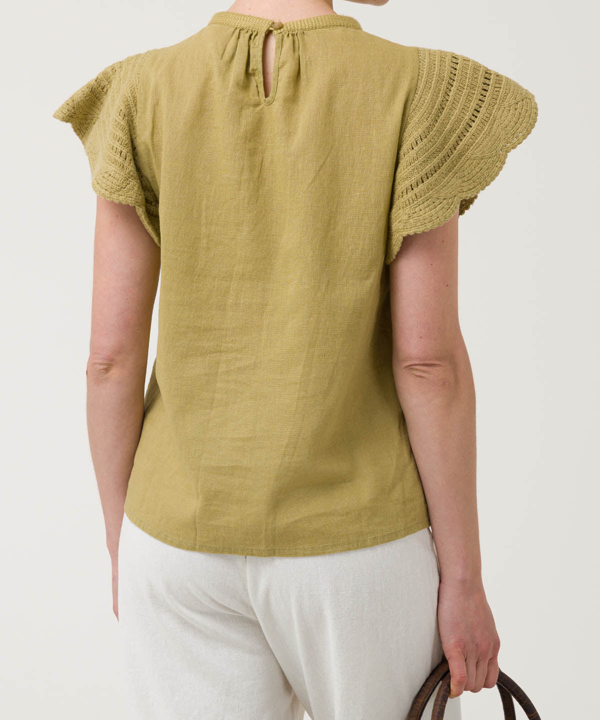 Blusa Algodón Orgánico Mujer Filka Verde Rockford
