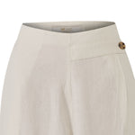Pantalón Lino Orgánico Mujer Danubio Blanco Rockford