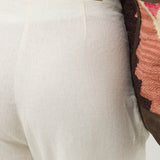 Pantalón Lino Orgánico Mujer Danubio Blanco Rockford
