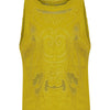 Blusa Lino Orgánico Mujer Cleep Amarillo Rockford