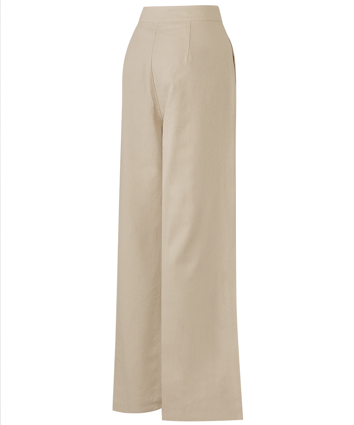 Pantalón Lino Orgánico Mujer Loch Beige Rockford