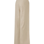 Pantalón Lino Orgánico Mujer Loch Beige Rockford