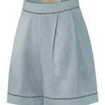 Short Lino Orgánico Mujer Andes Gris Rockford