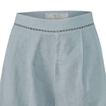 Short Lino Orgánico Mujer Andes Gris Rockford