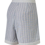 Short Lino Orgánico Mujer Huron Celeste Rockford