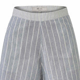 Short Lino Orgánico Mujer Huron Celeste Rockford