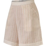 Short Lino Orgánico Mujer Huron Rosado Rockford