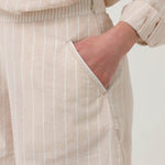 Short Lino Orgánico Mujer Huron Rosado Rockford