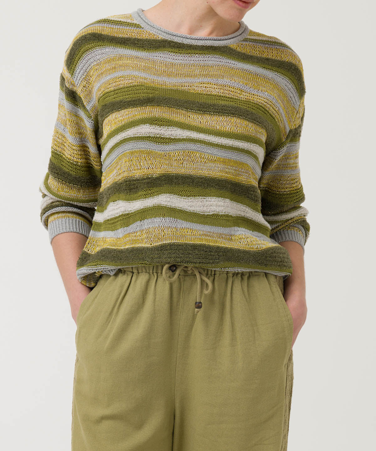 Sweater Algodón Orgánico Mujer Samba Multicolor Rockford