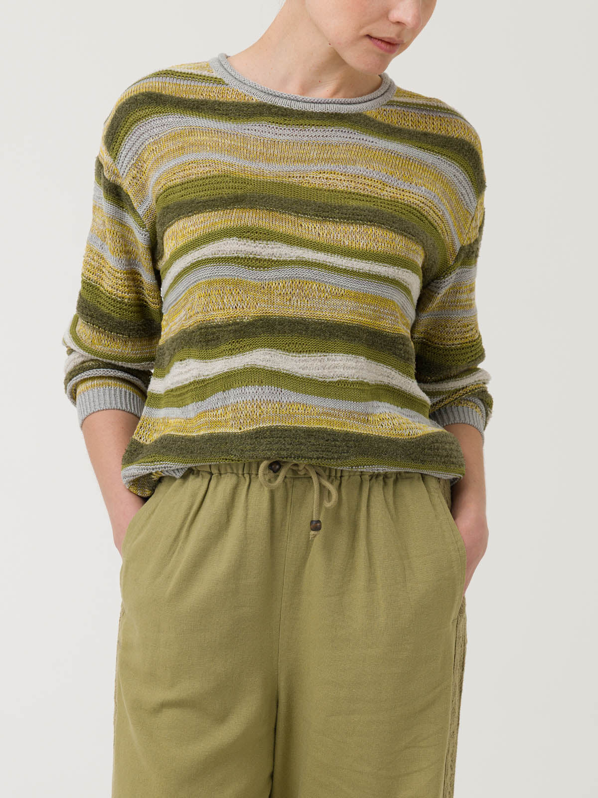 Sweater Algodón Orgánico Mujer Samba Multicolor Rockford