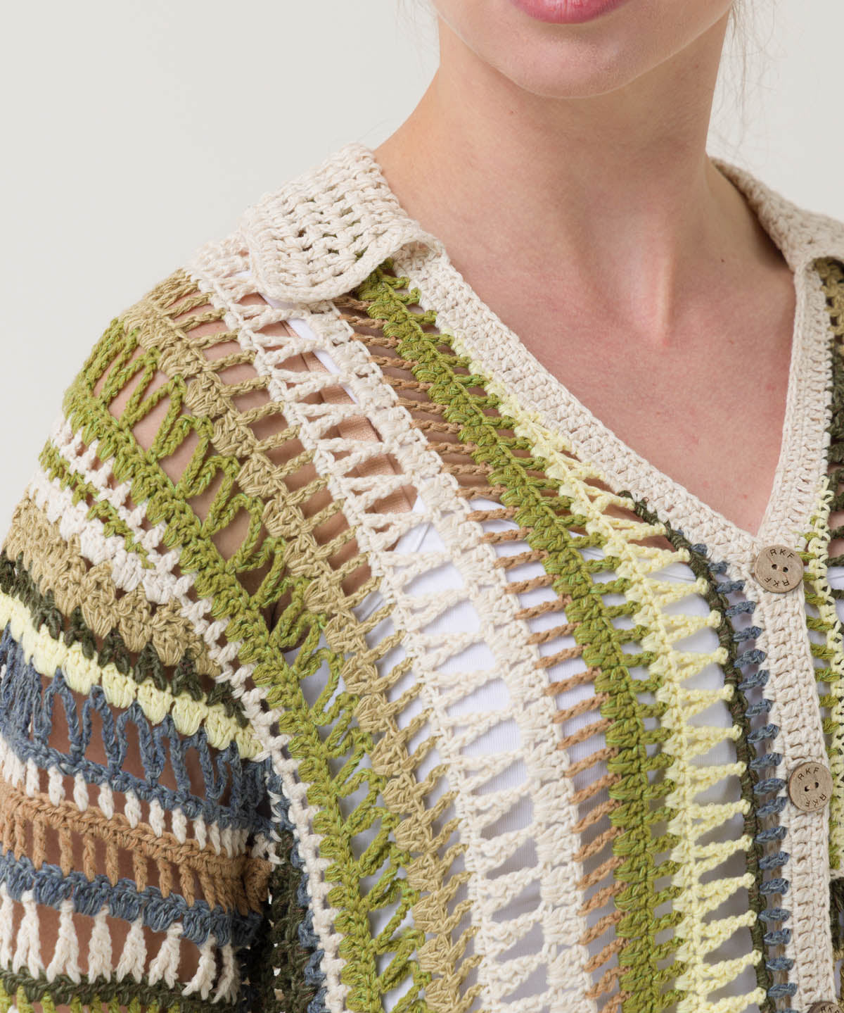 Sweater Algodón Orgánico Mujer Lenka Multicolor Rockford