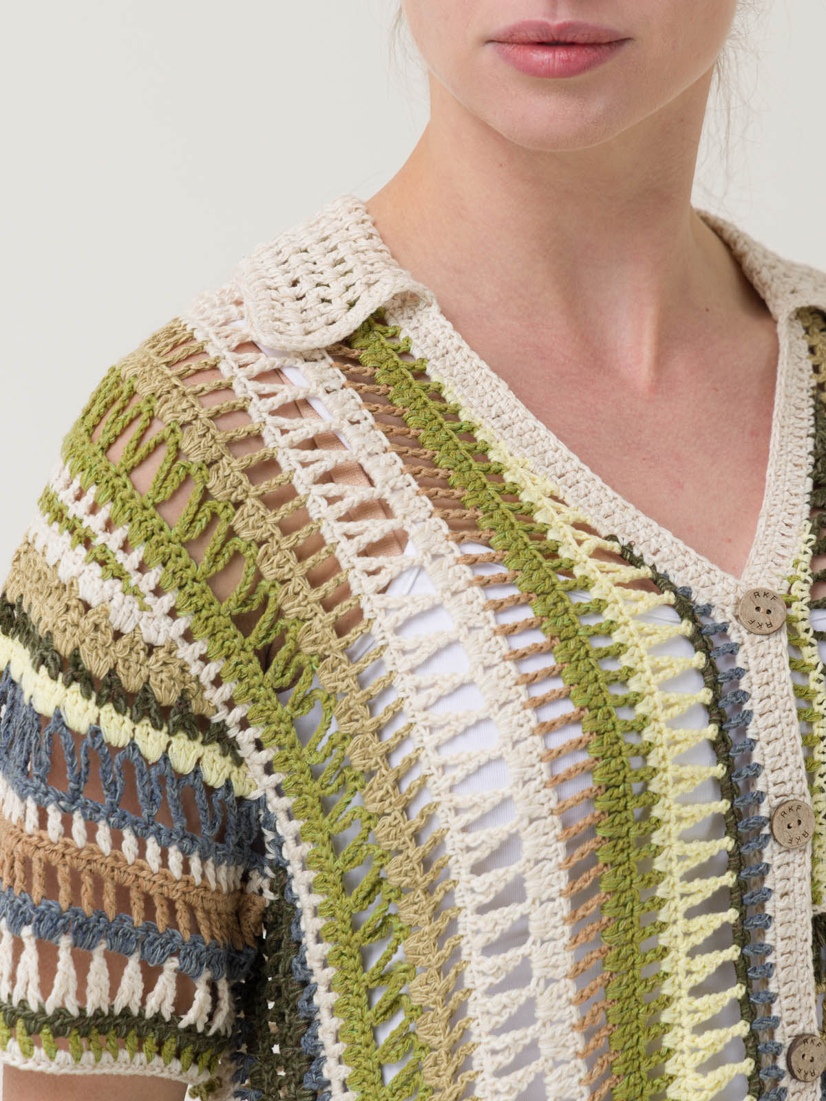 Sweater Algodón Orgánico Mujer Lenka Multicolor Rockford