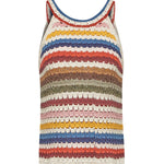 Polera Algodón Orgánico Mujer Mar Multicolor Rockford
